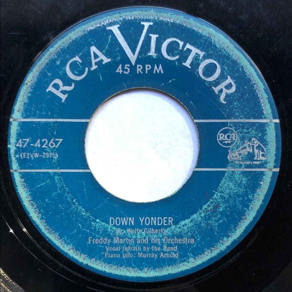 Freddy Martin Orchestra Vinyl 45 Record '51